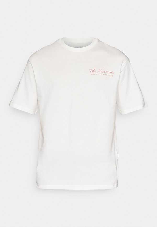 Selected SLHLOOSE PRINT O-NECK TEE