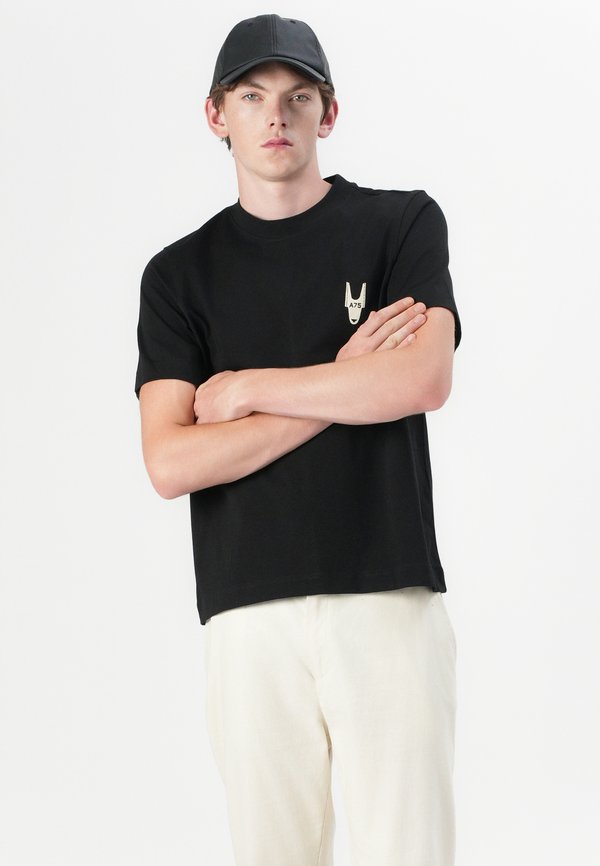 Selected crewneck regular fit printed