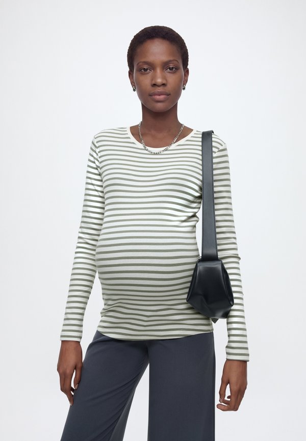 ONLY MATERNITY OLMBEA L/S O-NECK TOP 2-PACK JRS