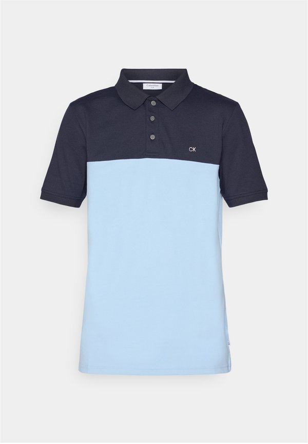 Calvin Klein Golf COLOUR BLOCK - Polo shirt - navy/blue