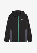 Puma FLEX STRETCH  - Training jacket - black-vibrant green