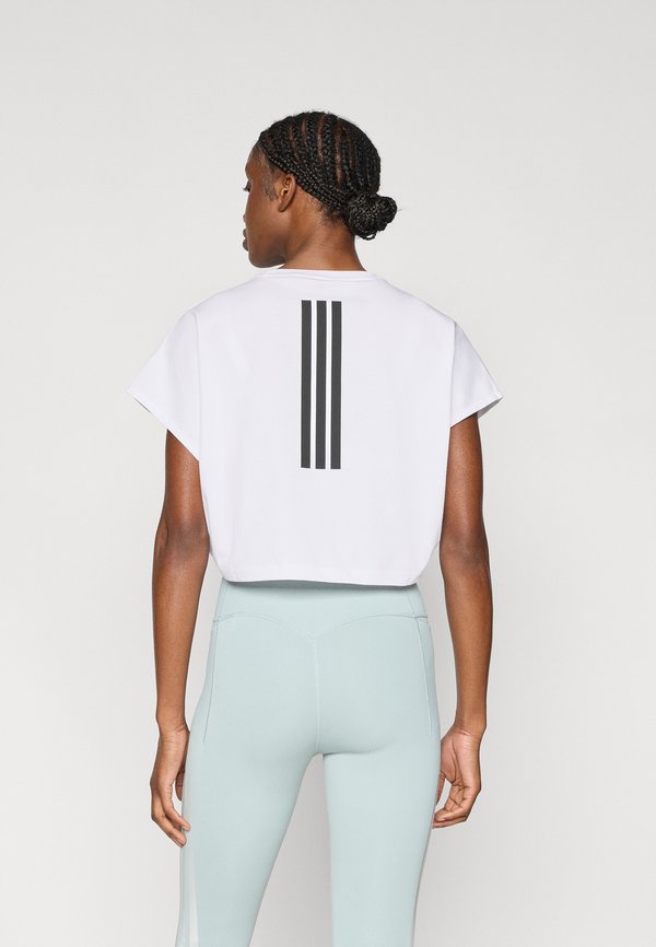 adidas Performance POWER WORKOUT CROPPED BOXY 3 STRIPES
