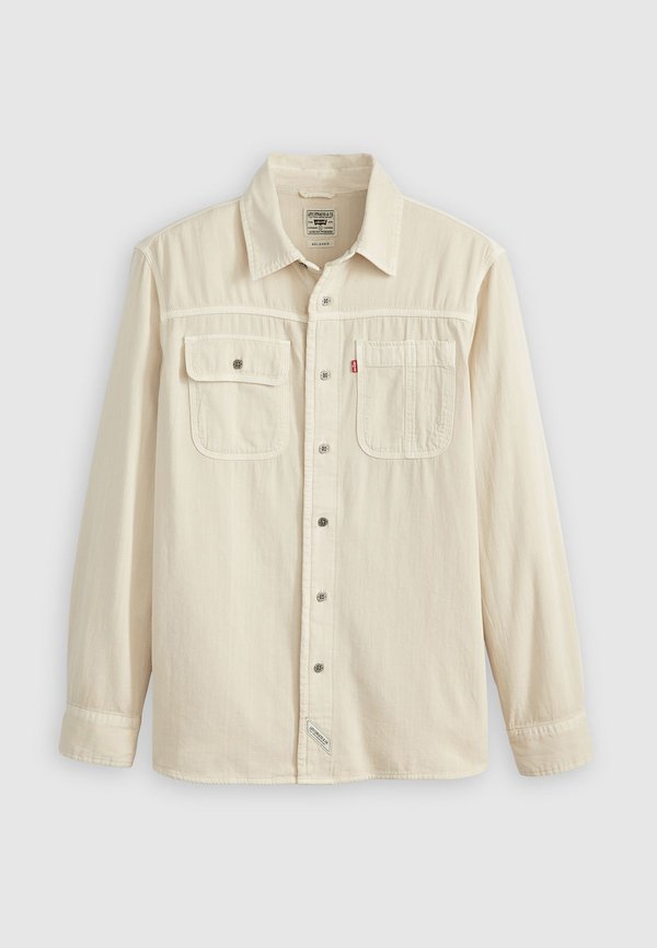 Levi's® AUBURN WORKER - Shirt - harp silver birch garment dye