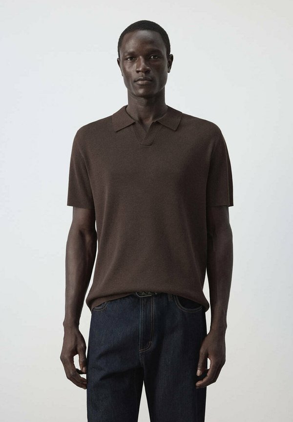 Mango ADULT - Polo shirt - brown