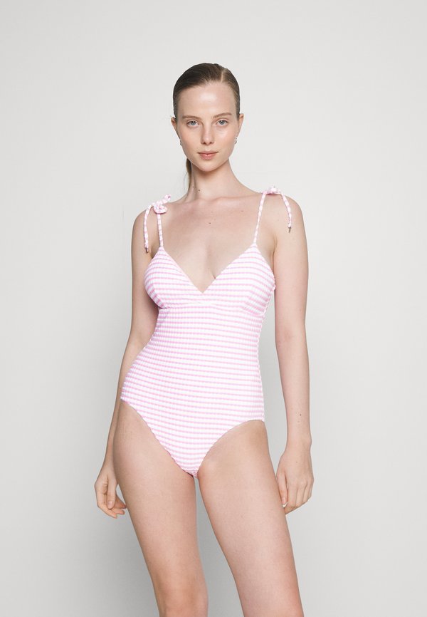 Seafolly SORRENTO STRIPE WRAP FRONT MAILLOT