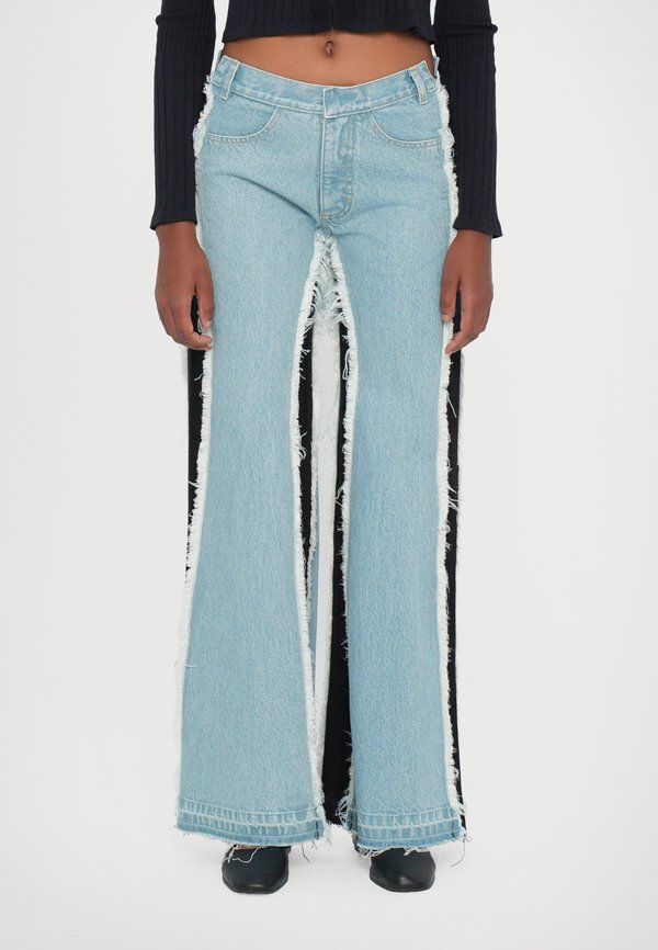 Ksenia Schnaider VINTAGE EFFECT WITH CONTRAST SIDE PANELS