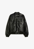 Bershka Bomber Jacket - black