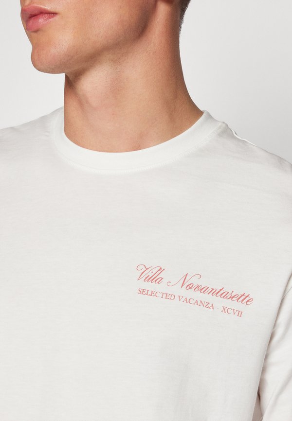Selected SLHLOOSE PRINT O-NECK TEE