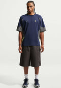 Nike Sportswear NIKE SPORTSWEAR MEN'S SHORT-SLEEVE TOP SPORTSWEAR - Print T-shirt - midnight navy iron grey light lemon twist