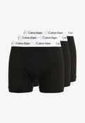 Calvin Klein Underwear TRUNK 3 PACK COTTON STRETCH - Trunks - black