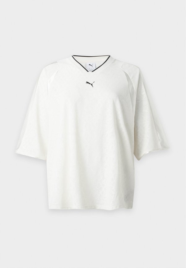 Puma OVERSIZED SHORT SLEEVE  - Basic T-shirt - warm white