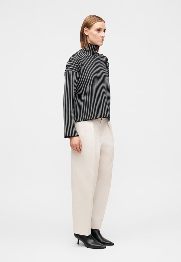 Proenza Schouler White Label ELYSIA SWEATER IN LADDER STRIPE