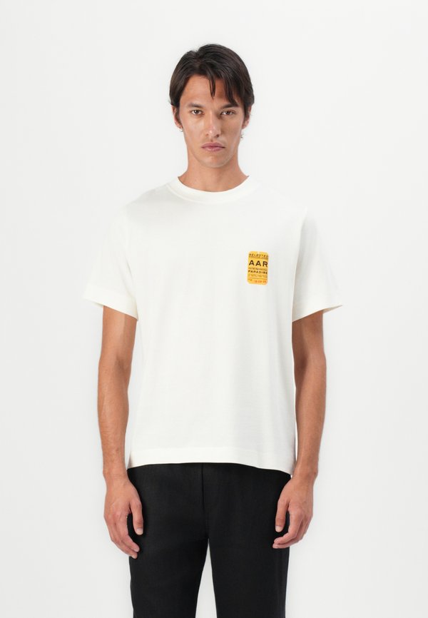 Selected crewneck regular fit printed