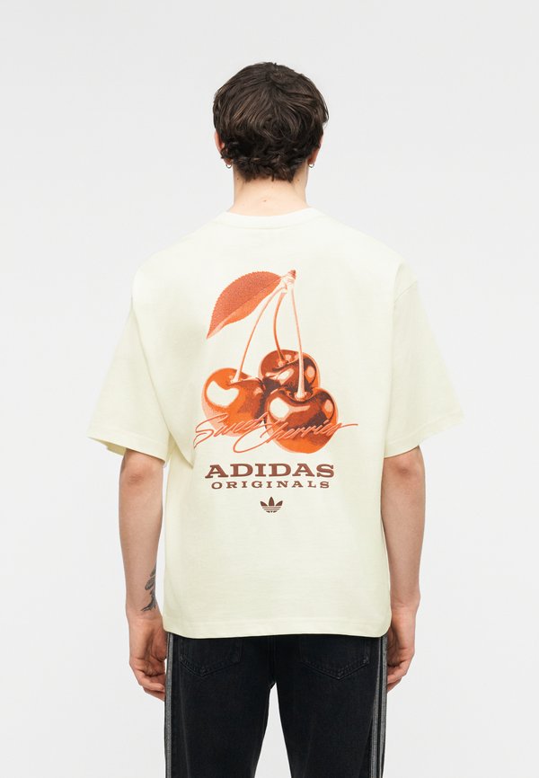 adidas Originals CHERRY TEE UNISEX - Print T-shirt - off-white