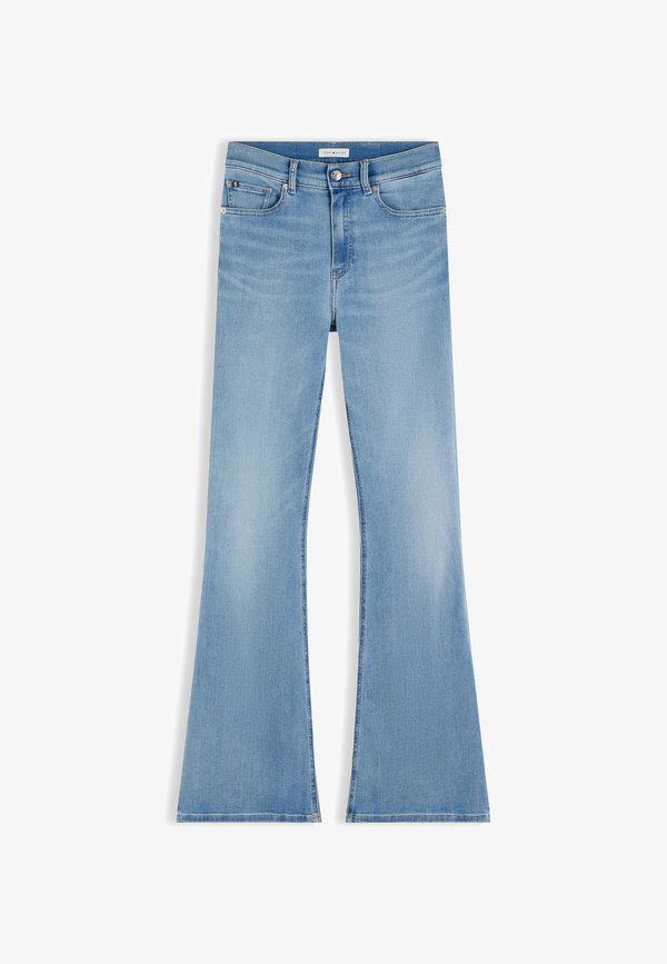 Tommy Hilfiger FLARE KATY FLEX FORWARD - Flared Jeans - light blue denim