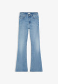 Tommy Hilfiger FLARE KATY FLEX FORWARD - Flared Jeans - light blue denim