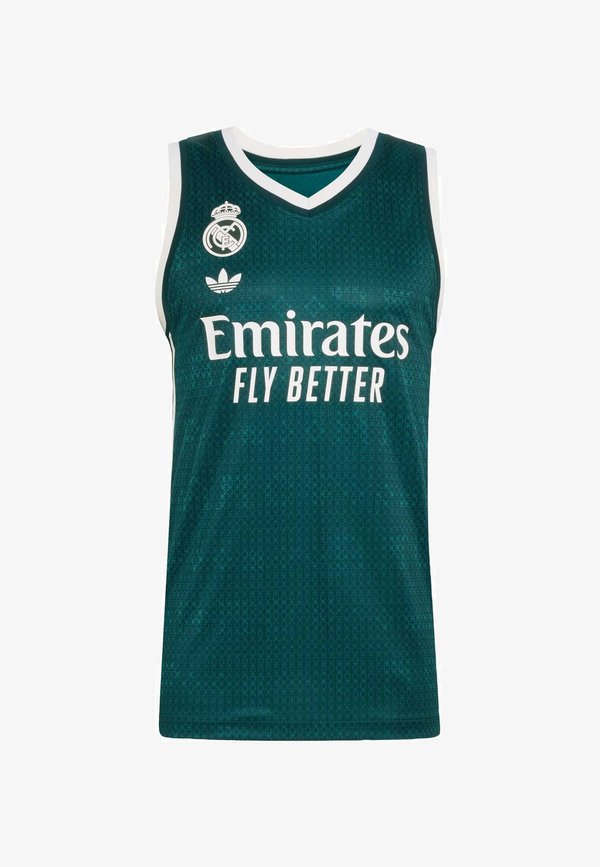 adidas Performance REAL MADRID BB AWAY JERSEY MEN - Top - aurora ivy
