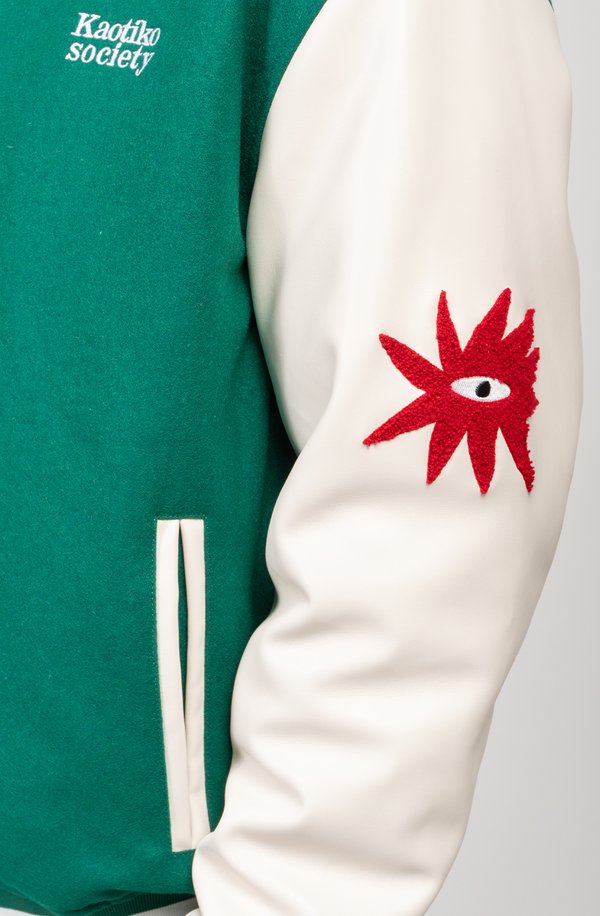 Kaotiko JACKET BASEBALL TRICKY LOVE UNISEX