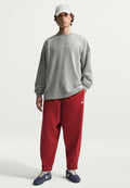 Nike Sportswear NIKE SPORTSWEAR MEN'S OVERSIZED FRENCH-TERRY CREW-NECK SWEATSHIRT SPORTS - Sweatshirt - dark grey heather white