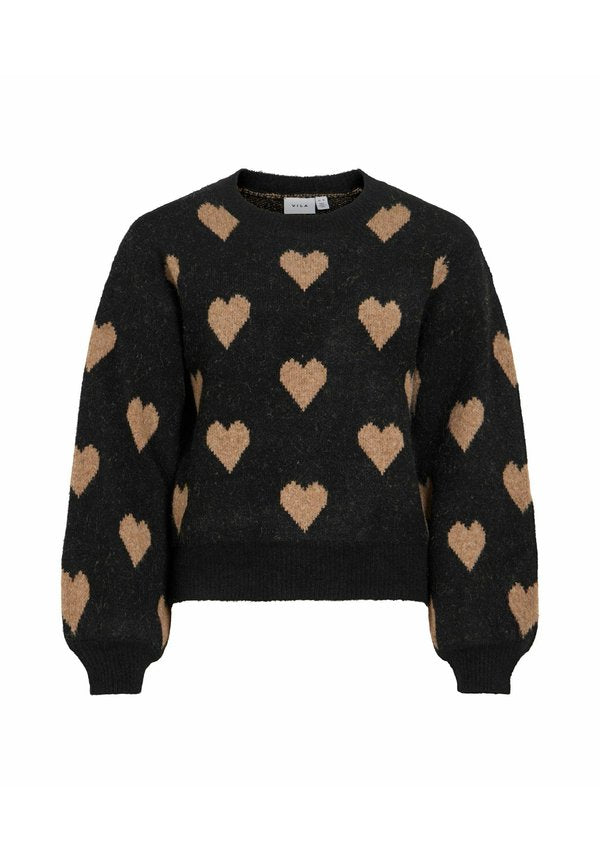 VILA Knitted VILUNA Round neck
