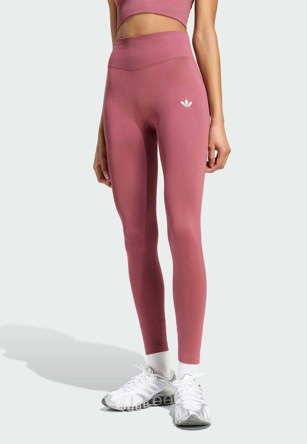 adidas Originals ADIDAS ORIGINALS ESSENTIALS SEAMLESS TIGHTS - Leggings - Trousers - burgundy