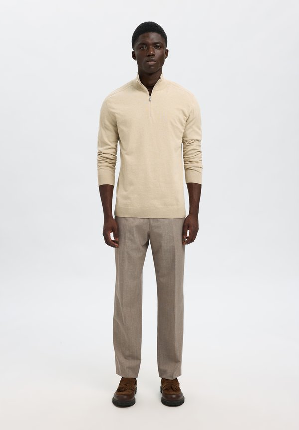 Selected SLHBERG LS HALF ZIP NOOS