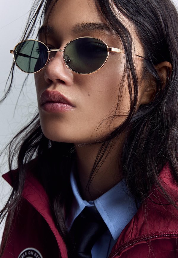 Bershka Sunglasses - gold-coloured