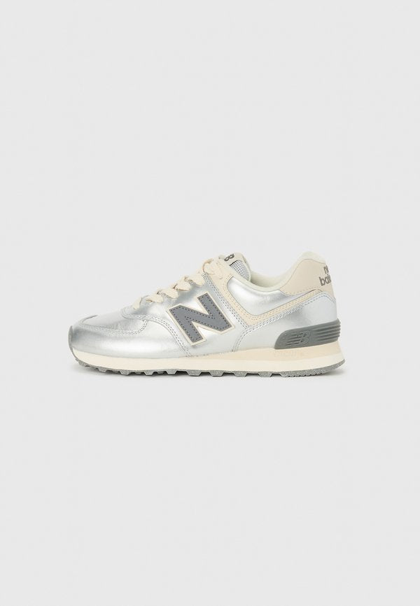 New Balance WL574 - Trainers - metallic silver-coloured