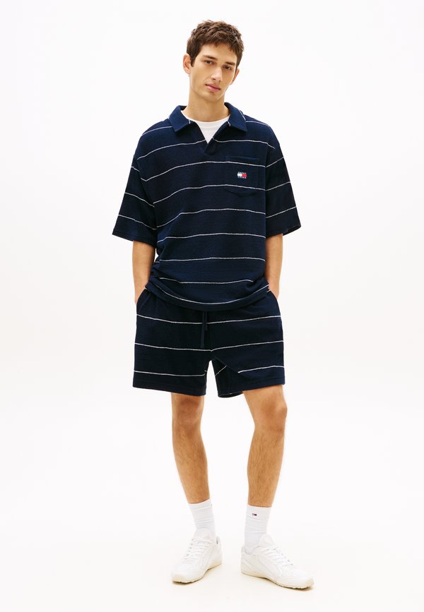 Tommy Jeans 90S REGULAR FIT TOWELLING TERRY POLO SHIRT