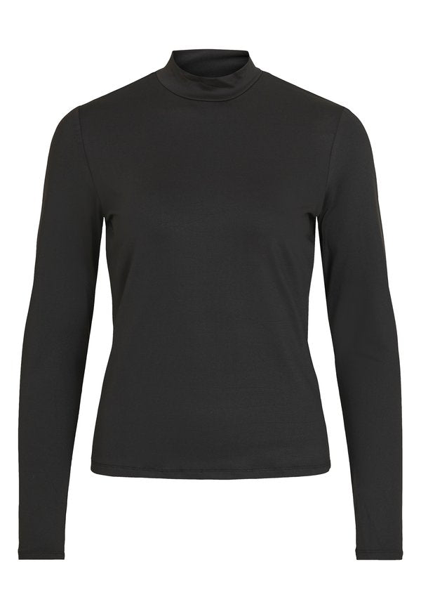 VILA VILEOA L/S HIGH NECK TOP - NOOS