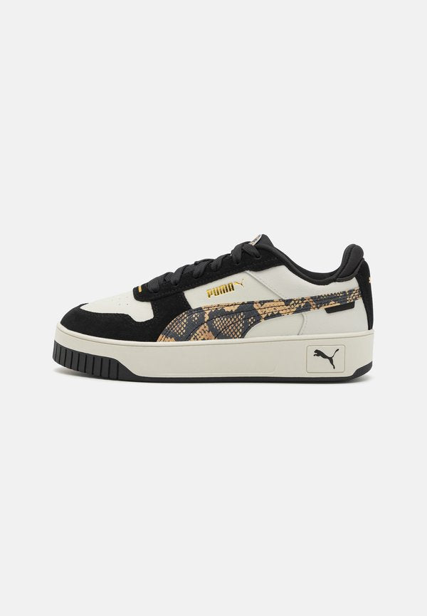 Puma CARINA STREET SNAKE CHIC - Trainers - vapor gray/black/gold