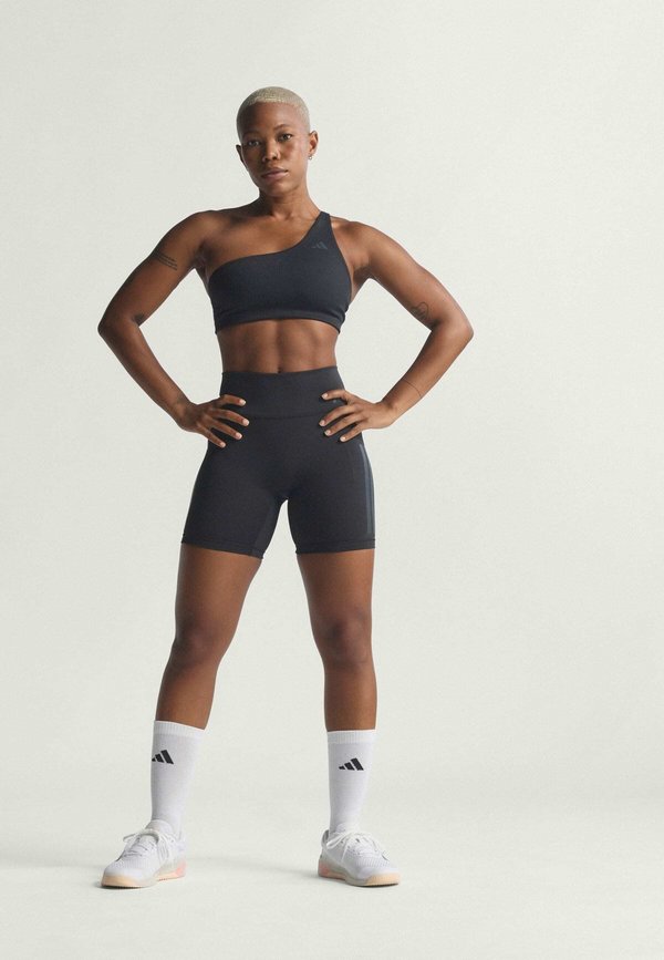 adidas Performance OPTIME WORKOUT RIB ONE SHOULDER