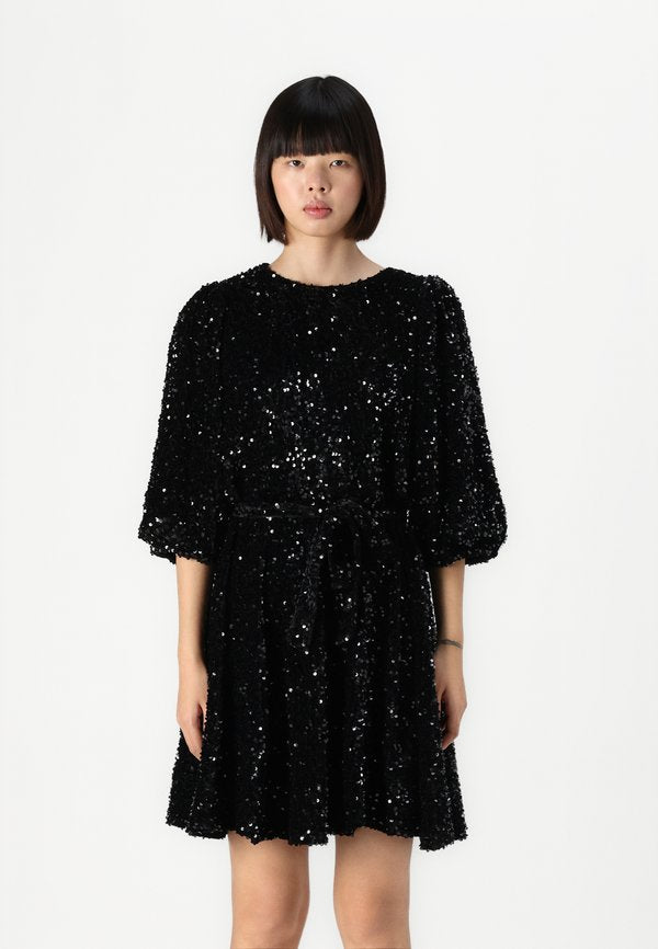 VILA VIFAITH O NECK SHORT DRESS