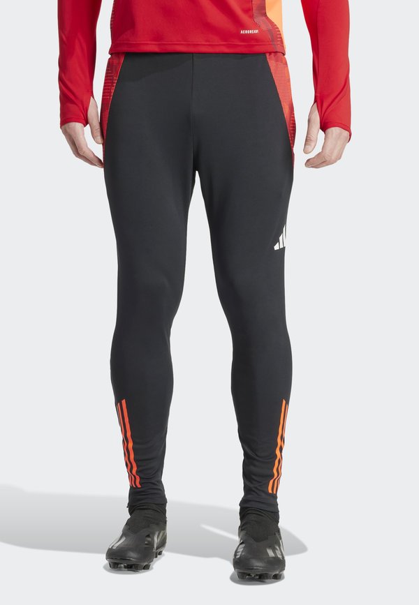 adidas Performance TIRO24 COMPETITION TRAINING PANT - Tracksuit bottoms - black app solar red