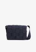 Tommy Hilfiger WOVEN WEBBING CROSSBODY REPORTER BAG - Cross body bag - space blue