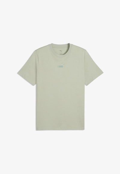 Puma ESSENTIALS SMALL NO. 1 LOGO T-SHIRT - Basic T-shirt - soft grass