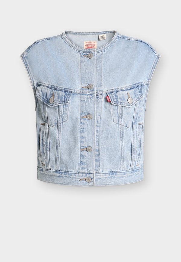 Levi's® COLLARLESS SHRUNKEN 90S - Waistcoat - of course