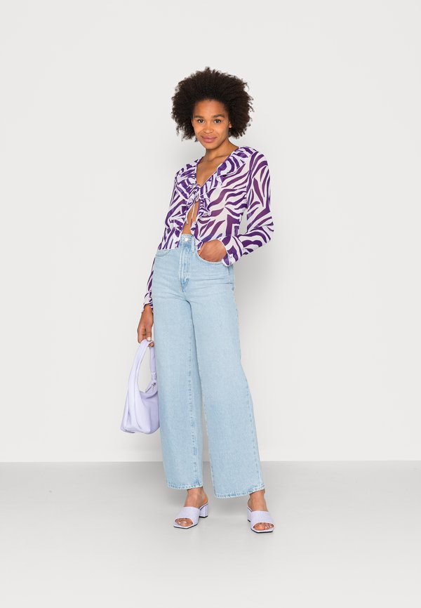 Nly by Nelly FRONT TIE RUFFLE BLOUSE
