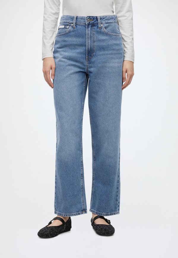 Calvin Klein Jeans BARREL PANAMA - Straight leg jeans - indigo park