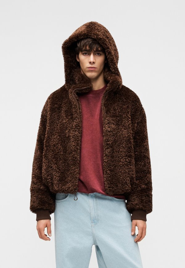 YOURTURN by Zalando UNISEX ADAPTIVE FAUX FUR HOODED JACKET
