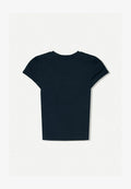 Bershka SHORT SLEEVES WITH A ROUND NECK - T-SHIRT 02666152 - Basic T-shirt - royal blue