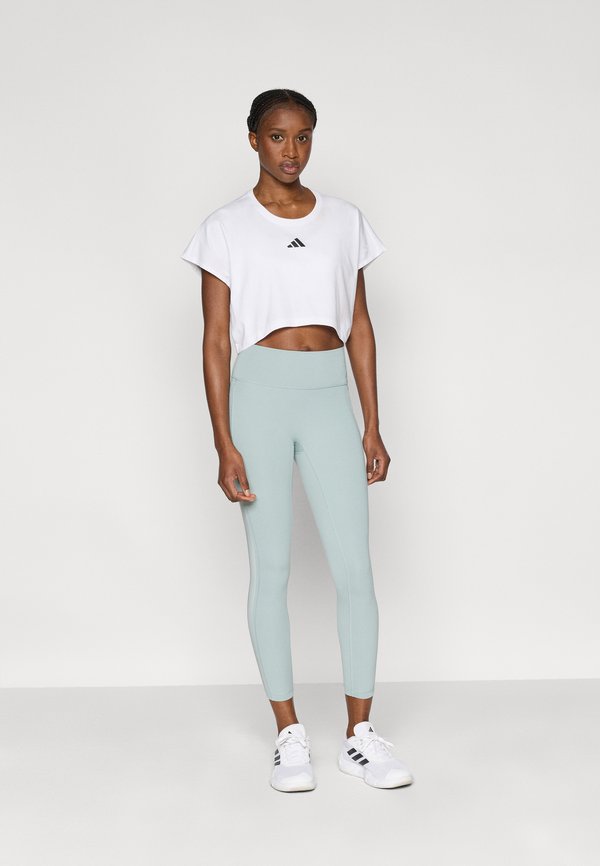 adidas Performance POWER WORKOUT CROPPED BOXY 3 STRIPES
