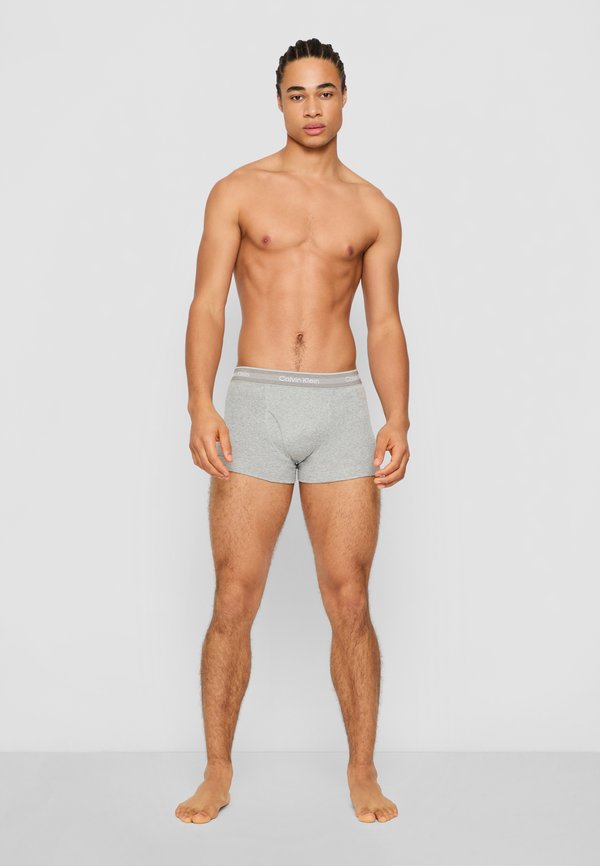 Calvin Klein Underwear 3 PACK - Trunks - black/grey heather/white