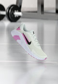 Nike Performance W NIKE FLEX TRAIN - Training shoe - summit white/black/light magenta/white