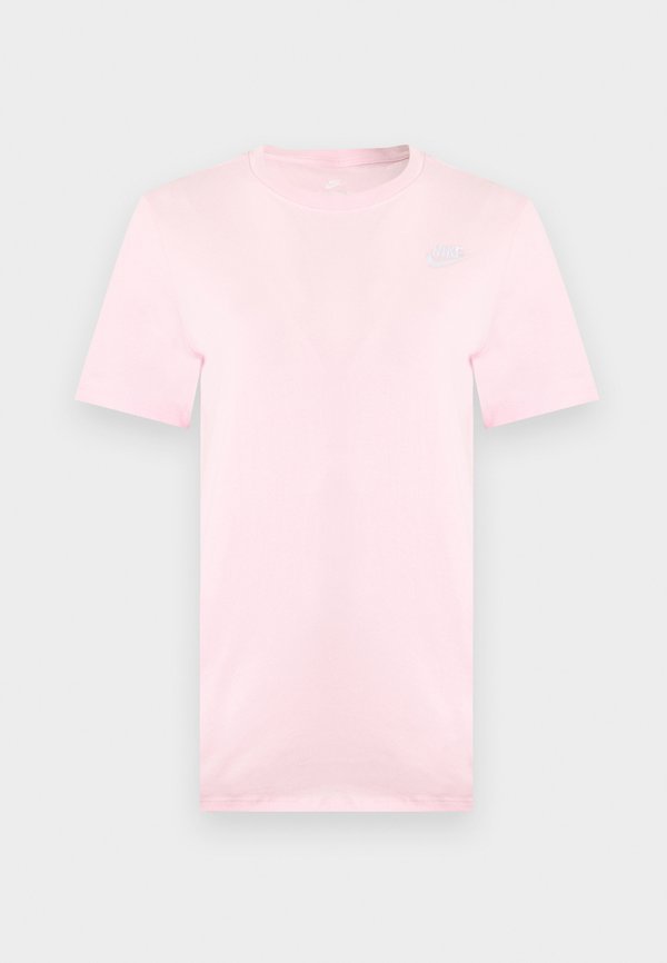 Nike Sportswear CLUB TEE - Basic T-shirt - pink foam/white