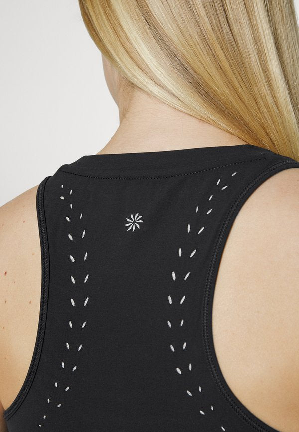 Athleta SHANTI LASER CUT CROP TANK