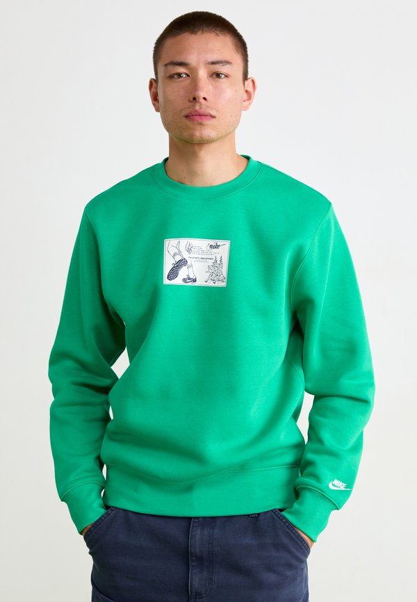 Nike Sportswear CLUB REISSUE - Sweatshirt - stadium green/sail