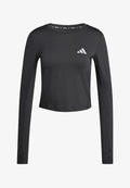 adidas Performance RUN ESS LS W - Long sleeved top - black
