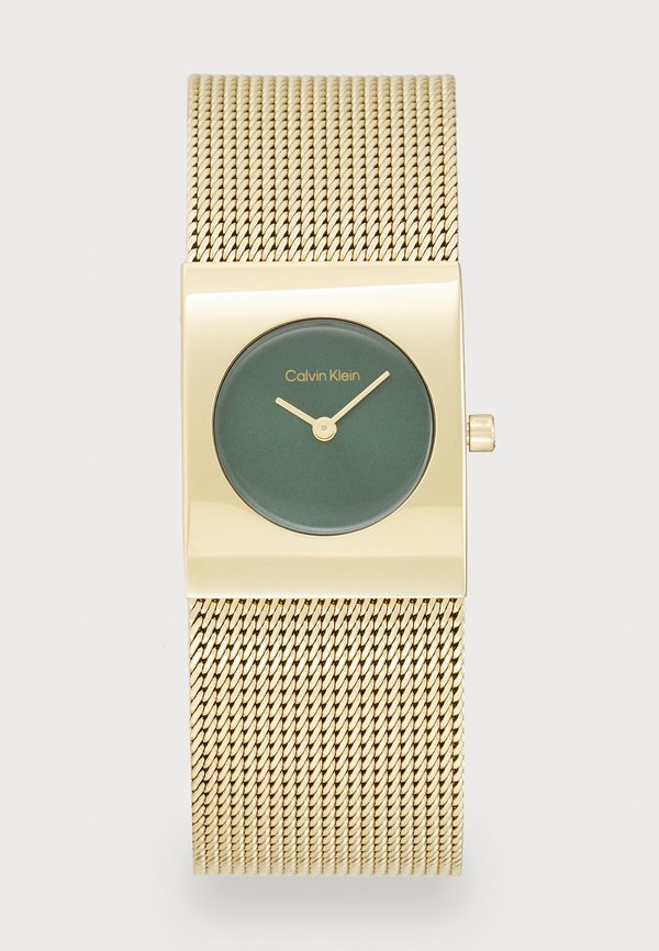 Calvin Klein PULSE - Watch - gold-coloured/green