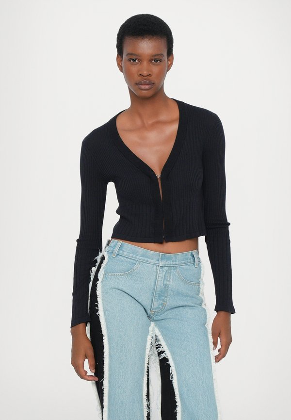 Ksenia Schnaider VINTAGE EFFECT WITH CONTRAST SIDE PANELS